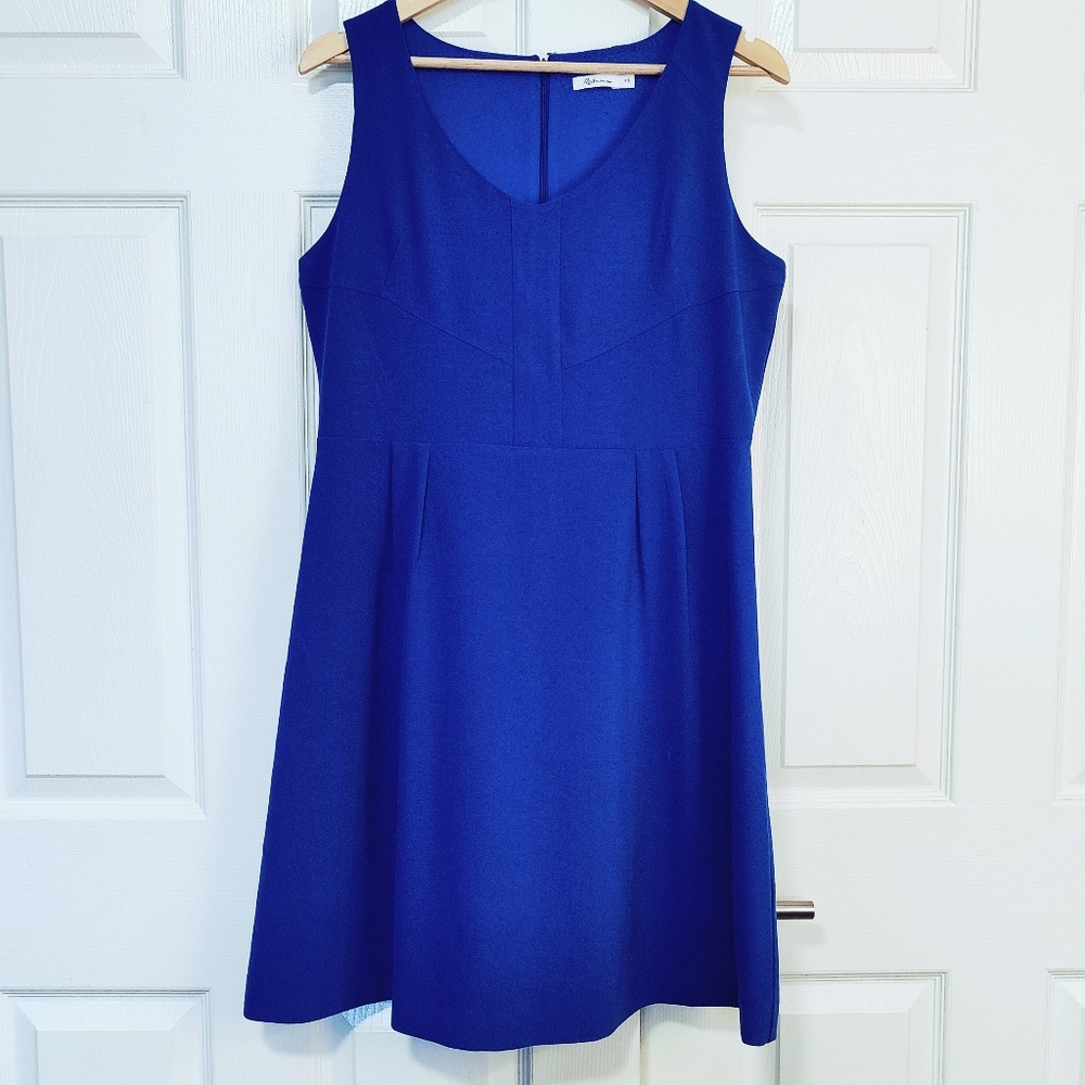 Reitmans royal blue fit and flare dress